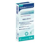 Óvulo vaginal HydralinBalance - tratamiento íntimo Vaginosis bacteriana - olor vaginal - 7 óvulos