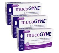 Óvulos íntimos no hormonales Mucogyne 10 óvulos Paquete de 3