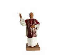 OVUNQUE PROTEGGIMI Estatua del Papa León XIV de PVC, 18 cm, Robert Francis Prevost, 7.09'' Statue of Pope Leo