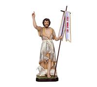 OVUNQUE PROTEGGIMI Estatua San Juan Bautista cm. 30 cm de resina para interior y exterior Made in Italy