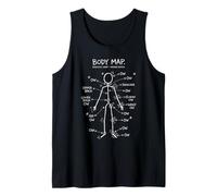 OW OW OW Stick Man Figura Divertido Dolor Crónico Humor Meme 5 Camiseta sin Mangas