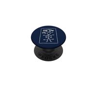 OW OW OW Stick Man Figura Divertido Dolor Crónico Humor Meme 8 PopSockets PopGrip Adhesivo