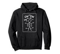 OW OW OW Stick Man Figura Divertido Dolor Crónico Humor Meme 8 Sudadera con Capucha