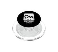 OW The Element of Pain Tabla Periódica Divertida Ciencia PopSockets PopGrip para MagSafe