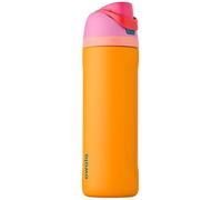 Owala FreeSip botella agua acero inoxidable con pajita, 710 ml - Botella térmica a prueba de fugas para el deporte y los viajes, sin BPA, Tropical