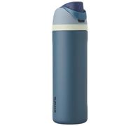 Owala FreeSip botella agua acero inoxidable con pajita, 710 ml - Botella térmica a prueba de fugas para el deporte y los viajes, sin BPA, Denim