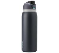 Owala FreeSip - Botella de agua de acero inoxidable aislada con pajilla para deportes y viajes, sin BPA, 40 onzas, marea neblinosa