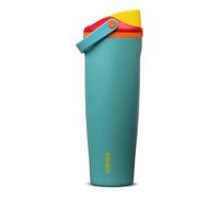 Owala FreeSip Sway botella de agua térmica de acero inoxidable con boquilla 2-en-1, 1185ml, pajita integrada y asa cubo, para viajes, escuela y deporte, sin BPA, a prueba de fugas, Summer Sweetness