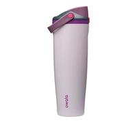 Owala FreeSip Sway botella de agua térmica de acero inoxidable con boquilla 2-en-1, 1185ml, pajita integrada y asa tipo cubo, para viajes, escuela y deporte, sin BPA, a prueba de fugas, Dreamy Fields