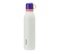 Owala FreeSip Twist botella agua acero inoxidable con pajita, 710 ml - Botella térmica a prueba de fugas para el deporte y los viajes, sin BPA, Minty Horizons