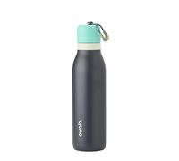 Owala FreeSip Twist Isolierte Edelstahl Trinkflasche mit Strohhalm, 532 ml - BPA-frei, optimal für Sport, Fitness, Reisen, Yoga und Outdoor, Foggy Tide