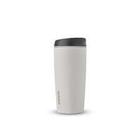 Owala SmoothSip - Vaso de café de acero inoxidable aislado, reutilizable, taza de café helado, taza de viaje para café caliente, sin BPA, 560 ml, azul marino (cuentos de telescopio)