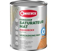 Owatrol 514 - Cubiertas aqua duraderas conservación de la madera 1 litro (teca)