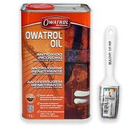 Owatrol OIL Owatrol-Rustol - Ato antioxidante multifunción, aditivo para pintura (1 litro con pincel)