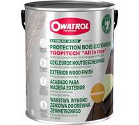 OWATROL - TROPITECH® 'All in One' - Acabado de protección tintado para cubiertas, muelles, chalets y revestimientos - Sedona - 5 litros