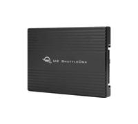 OWC Adaptador U2 ShuttleOne NVMe M.2 a 6.3 cm U.2 SSD | Adaptador de disipación de calor de alta calidad que convierte un SSD NVMe M.2 en un SSD U.2 intercambiable de 2.5 pulgadas