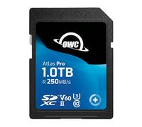 OWC Atlas Pro SDXC UHS-II V60 Tarjeta de Memoria, rentable y de máxima Calidad para los usos más habituales de Captura de Fotos y vídeos de hasta 4K - 1TB
