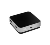 OWC Base de Viaje USB-C, 5 Puertos con USB 3.1, HDMI, Tarjeta SD y transmisión de alimentación de 100 W, Gris Espacial