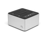 OWC Drive Dock U.2 - Solución de conexión USB 3.2 (10 GB/s) de doble bahía para unidades NVMe U.2 y SATA de 2,5" y 3,5"