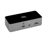 OWC Estación de acoplamiento Thunderbolt 5 de 11 puertos, 2.5 GbE, lector de tarjetas SD/Micro-SD, conector de entrada y salida de audio, puertos USB 3.2 tipo A, suministro de energía de 140 W