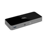 OWC Hub Thunderbolt 5, 3 puertos Thunderbolt 5, puerto USB-A, hasta 80/120Gb/s, hasta 3 pantallas de 8K, alimentación y carga de 140 W, compatible con Mac y PC, Thunderbolt 5/4/3, USB 4 y USB-C