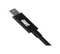 OWC Premium Thunderbolt 2 Cable, 1.0 meter (39 inch, 3.2 feet), Black, (OWCCBLTB1MBKP)