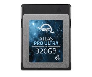 OWC Tarjeta CFexpress tipo B de 320 GB Atlas Pro Ulra de alto rendimiento, calidad profesional, alta capacidad CFX con imagen RAW súper rápida y captura de vídeo de calidad cinematográfica de hasta 8K