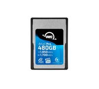 OWC Tarjeta de memoria Atlas Pro de alto rendimiento Cfexpress 4.0 tipo A de 480 GB, grado profesional, hasta 1850 MB/s de lectura y 1700 MB/s de velocidad de escritura