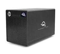 OWC ThunderBay 4 mini (modelo Thunderbolt 3) con puertos Thunderbolt 3 duales y SoftRAID XT 8TB HDD