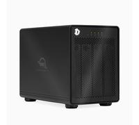 OWC ThunderBay 4 Raid 8000Go Torre Negro Unidad de Disco Multiple - Cajas de Disco Duro (Unidad de Disco Duro, 8 TB, Unidad de Disco Duro, SSD, Serial ATA III, 3.5", Serial ATA III)