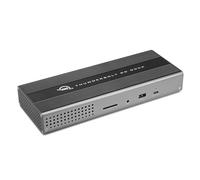 OWC Thunderbolt Go Dock, 11 Puertos, Thunderbolt 4, Fuente de alimentación integrada, Carga de 90 W, Compatible con Mac Thunderbolt y USB-C, PC, Chromebooks y Dispositivos Android, OWCTB4DKG11P