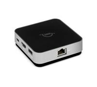 OWC - Travel Dock E USB-C 6 Puertos 100 W - Gris Espacial, 2 USB 3.2 Tipo A, 1 HDMI 2.0, 1 Lector de Tarjetas SD, 1 Gigabit Ethernet, 1 Paso de alimentación USB-C