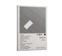 owengo Jamie Xx-In Waves - Póster de música pop para pared, impresión en lienzo para estética de habitación, 20 x 30 cm, estilo marco