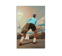 owengo Tyler, The Creator-Call Me If You Get lost The Estate Sale Pósteres Pop Music Wall Art Impresión en lienzo para estética de habitación, 50 x 75 cm, estilo sin marco