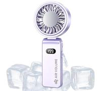 Owerful Handheld Fan Combines A High-performance Motor With Noise Reducti