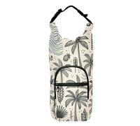 OWFKAY Bolsa de transporte para botellas de agua, diseño de árbol de coco, accesorios deportivos para botellas de agua, multicolor, Talla única, Bolsa transportadora para botellas de agua