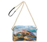 OWFKAY Bolsos cruzados para mujer, de piel sintética, cruzados, bandolera, bandolera, correa ancha, ajustable, palmera, playa, playa