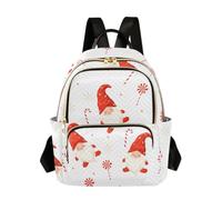 OWFKAY Candy Gnomes Elf - Mochila pequeña para mujer, mochila para escuela, viajes, antirrobo, casual, Candy Gnomes Elf, S, Mochila para mujer