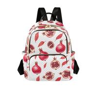 OWFKAY Mochila pequeña color rojo granada para mujer, mochila pequeña para niñas, mochila escolar, viajes, antirrobo, casual, Rojo granada, M, Mochila para mujer