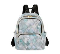 OWFKAY Mochila pequeña iridiscente con escamas de sirena para mujer, mochila pequeña para niñas, mochila escolar, viajes, antirrobo, casual, Escama iridiscente de sirena, S, Mochila para mujer