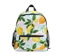 OWFKAY Mochilas infantiles con estampado de limón para niños y niñas, mochilas pequeñas para guarderías, mochilas escolares
