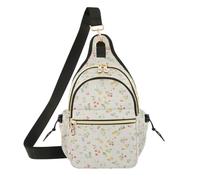 OWFKAY Pestel Berry Fruit Sling Bag para mujeres y hombres, bolsa cruzada antirrobo, viajes, senderismo