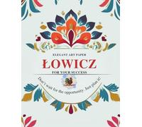 Łowicz Weekly Planner 2025 | Polish Folk Art Inspired Organizer