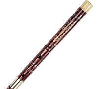 OWIEN Flauta china Dizi principiante adulto Zero Basic profesional amargo flauta de bambú para niños tocando instrumento musical (G)
