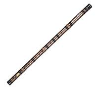OWIEN Flauta de bambú negro Chino Dizi, clasificación Profesional Ancient Music Instrument Bamboo Flauta, Jugando Principiante Flauta de adultos(G)