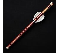 OWIEN Flauta de juego profesional, flauta de bambú amargo de alta gama, flauta de colección fina C e d f g Tuning Dizi Chinese Bamboo Flauta transversal(C)