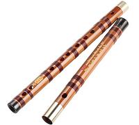 OWIEN Hinese Dizi Bamboo Flauta profesional jugando a Fife, flauta de bambú amargo, instrumento musical C/D/E/F/G Sintonía for los estudiantes de edad for el examen principiante(F)