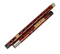 OWIEN Instrumento de flauta de bambú Chino Dizi Transversal Transversal Play Bass Flaute C, D, E, F, GUNTON(C)