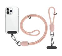 OWill 2 Largos y Cortos Cuerda para Movil, Nylon Ajustable Colgante para Movil con Parche, Hebillas de Metal de Calidad Antirrobo Cordon Para Movil, Cuerda Movil Colgar Mayoría los Teléfonos Móviles