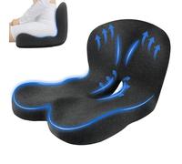 OWill Cojin Antiescaras, Cojin Viscoelastico, Cojin Silla Oficina, Cojin Coxis Ortopedico Antiestrés Eficaz, Cojin Coxis Favorece la Circulación Sanguínea, Oficina Cojín Antiescaras